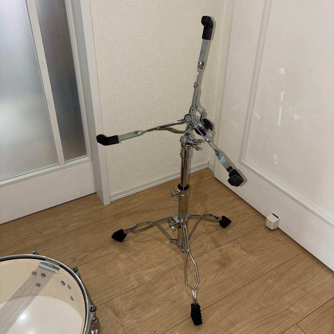 スネアドラム　panda ケース　スタンド付き