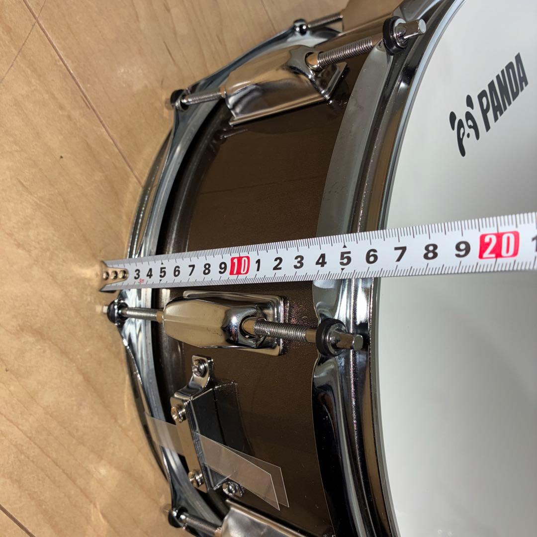 スネアドラム　panda ケース　スタンド付き