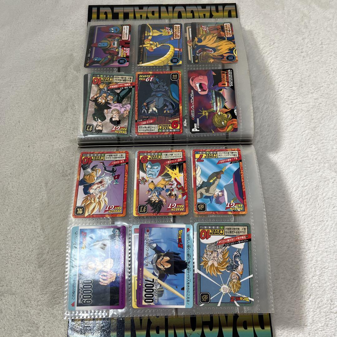 希少 ドラゴンボールGT カードステーション　システムファイル まとめ売り