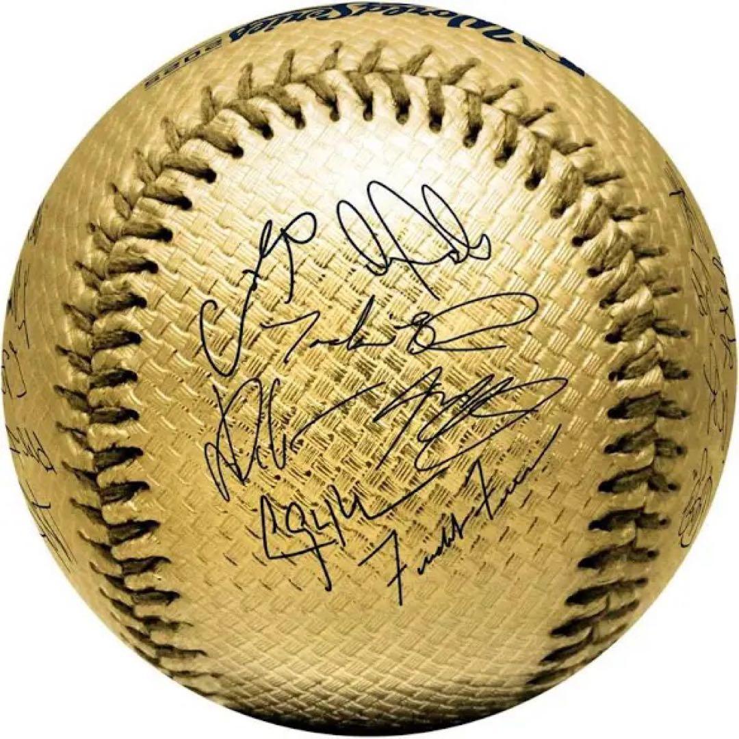 ロサンゼルス　ドジャース　ワールドチャンピオン　ボール　全選手サイン入り