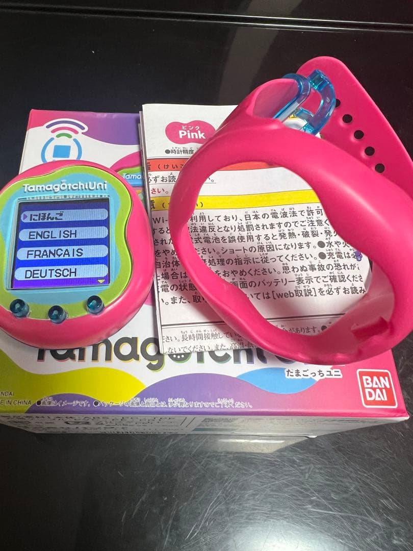 【ベルト付き】Tamagotchi Uni たまごっちユニ ピンク