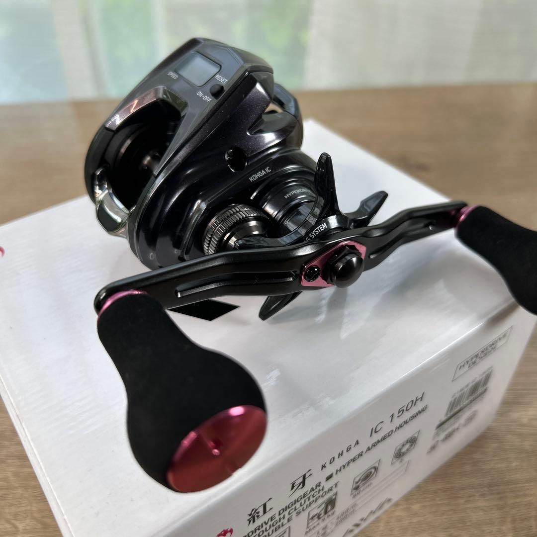 美品 DAIWA ダイワ 21紅牙 IC 150H 早い者勝ち