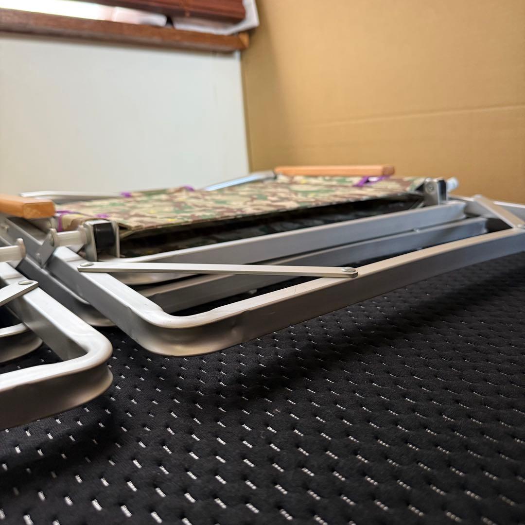 【美品】Coleman コンパクトフォールディングチェア　カモフラージュ　2脚