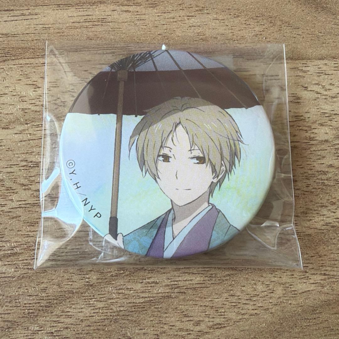 夏目友人帳 缶バッジ 4点