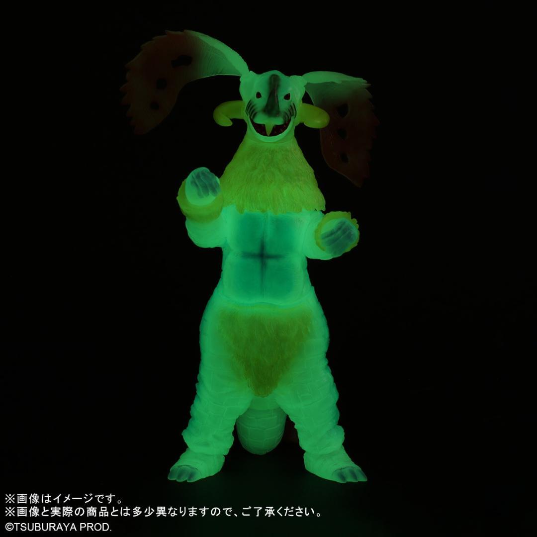 大怪獣シリーズ ルナチクス 蓄光Ver. 少年リック ソフビ フィギュア