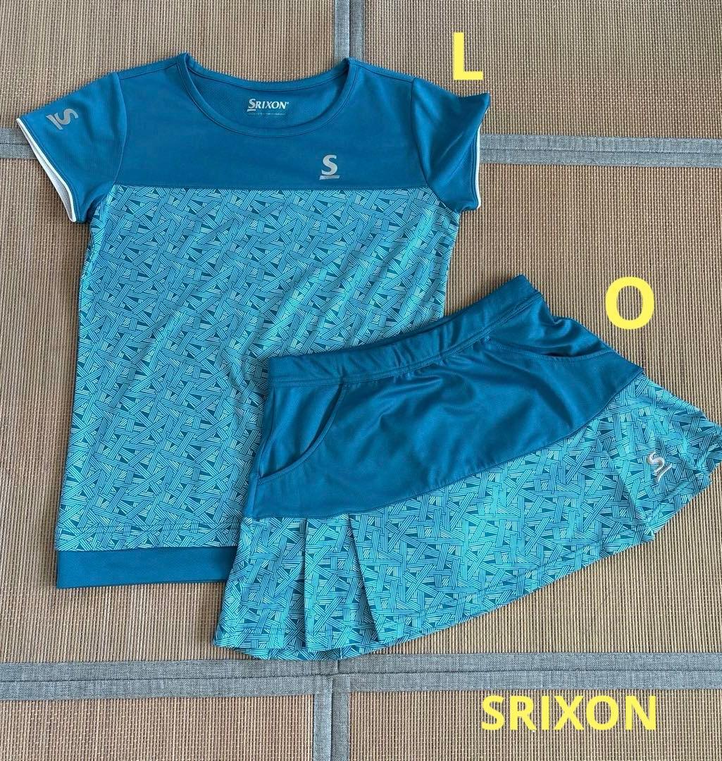 テニスウェア　セットアップ　スリクソン　レディース