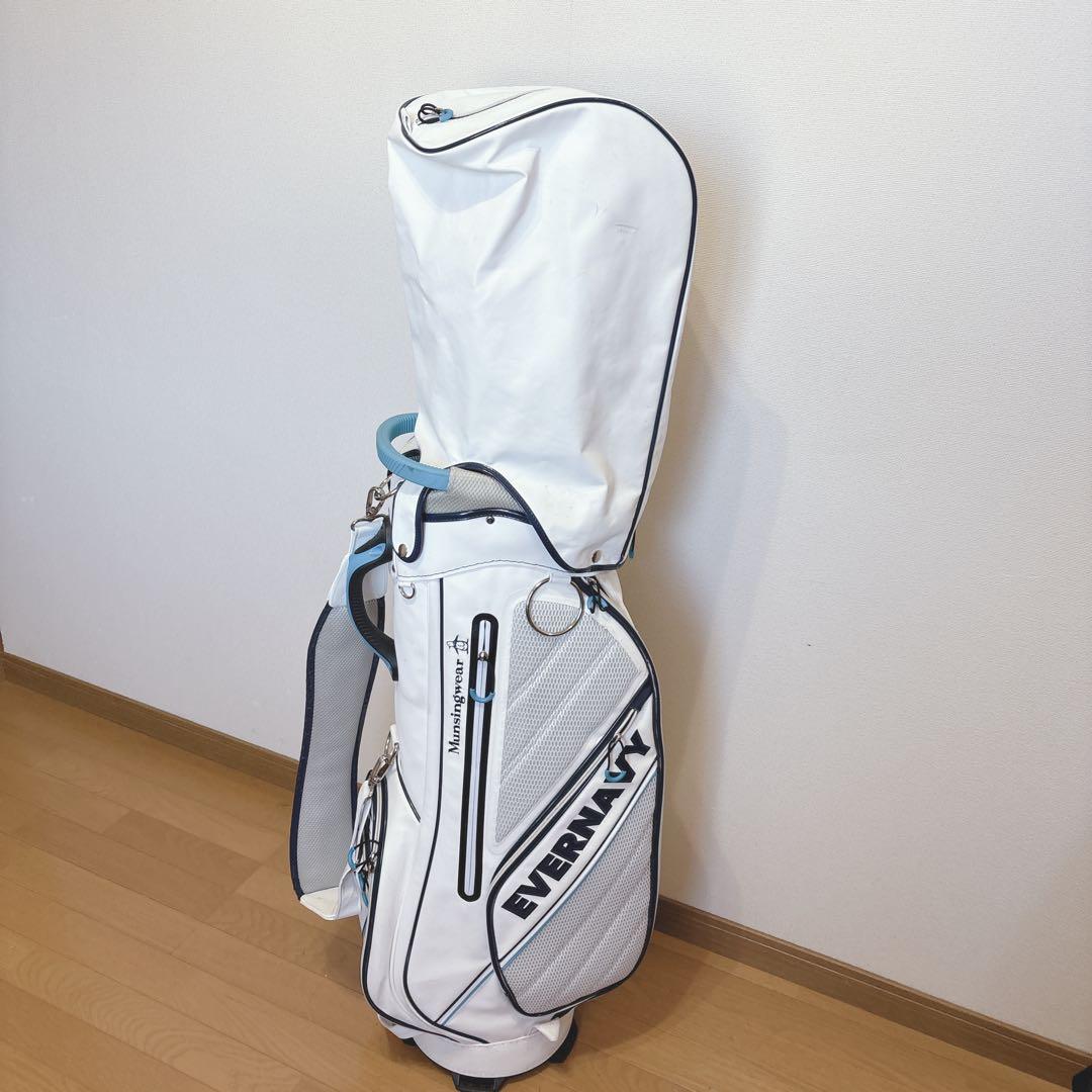 K406 Munsing wear EVERNAVY キャディバック