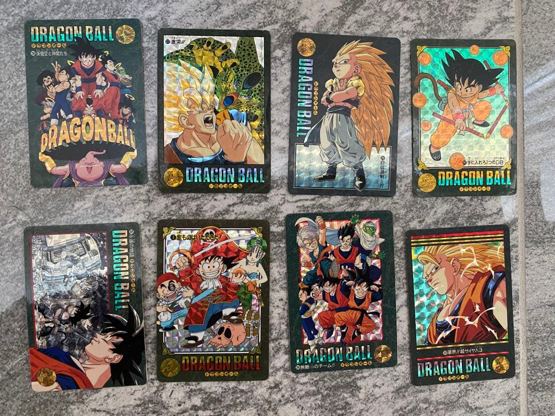 ドラゴンボールカードダス 激レアビジュアルアドベンチャー　まとめ売り