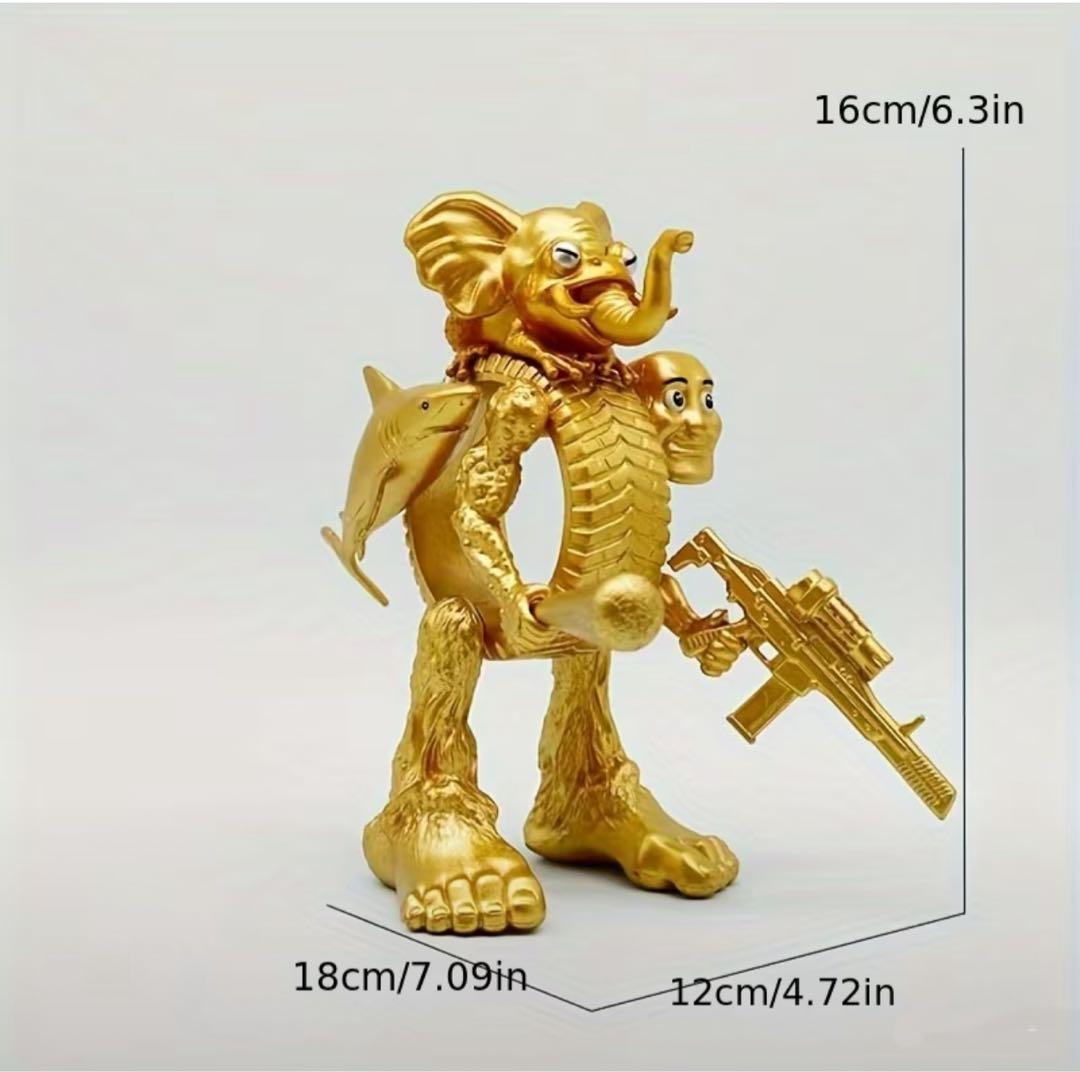 イタリアンブレインロット合体フィギュア　5pcsセット（新品）