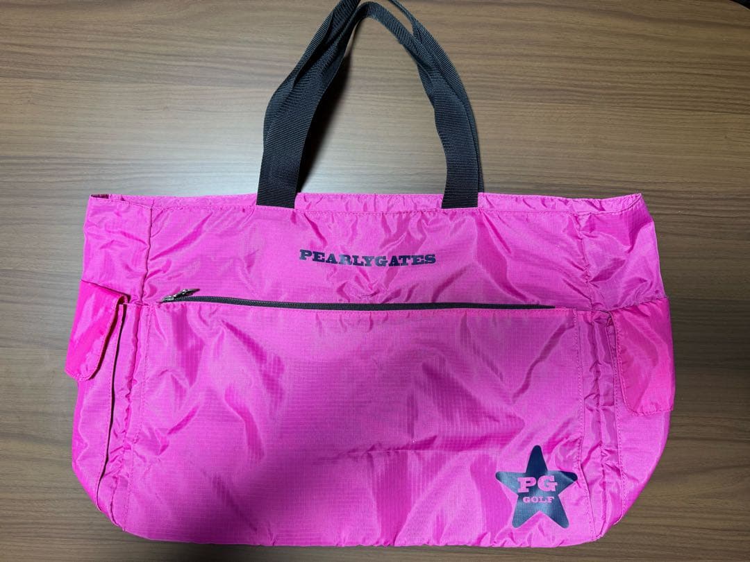 PEARLY GATES ピンクロッカーバッグ