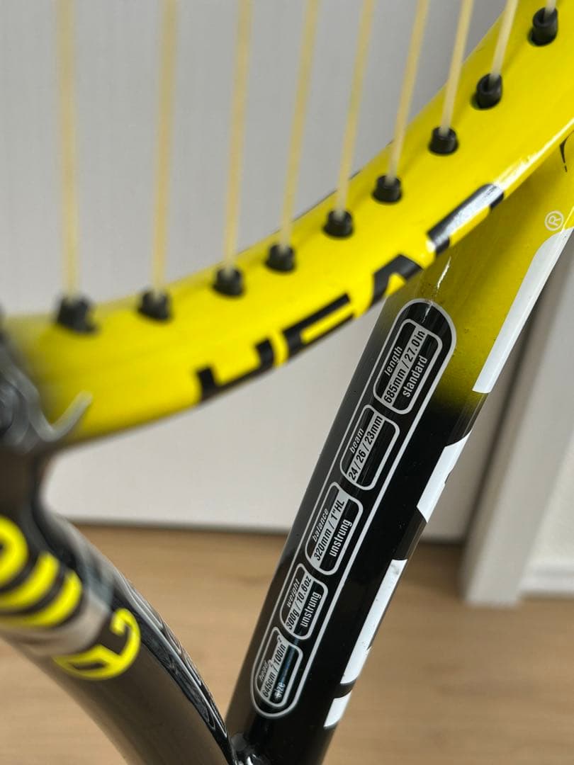 HEAD extreme MP You TEK 硬式テニスラケット 【カバー付】