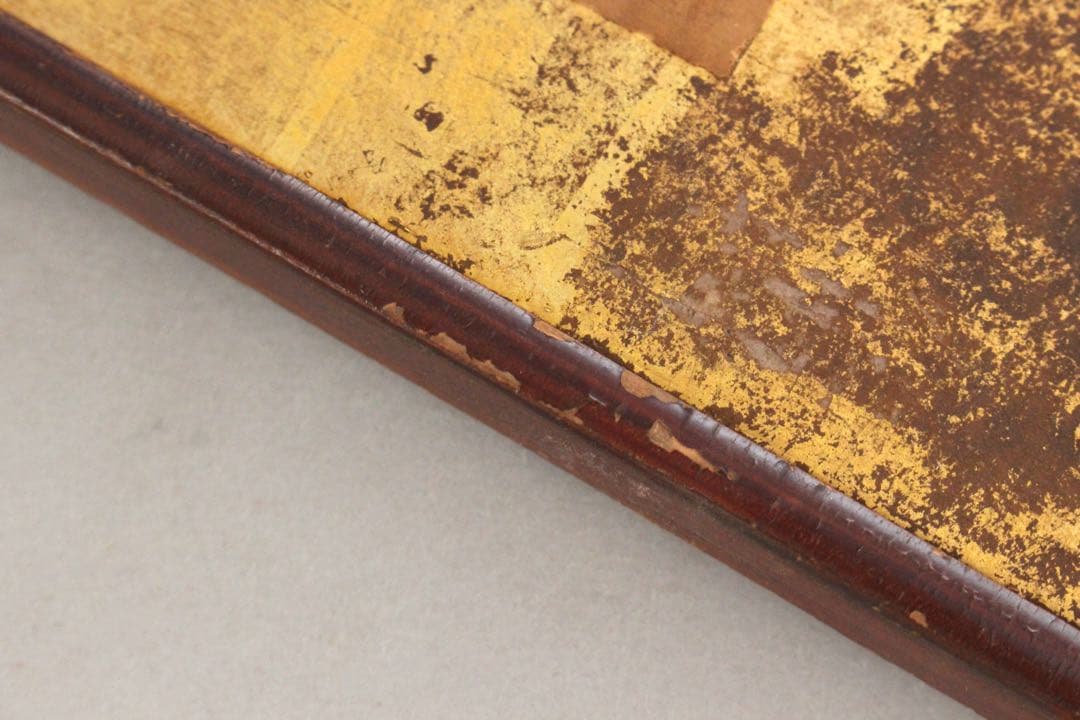 No4649 扁額装　亀井南冥(魯.道載) 三字書　紙本　書道　古美術　送料無料