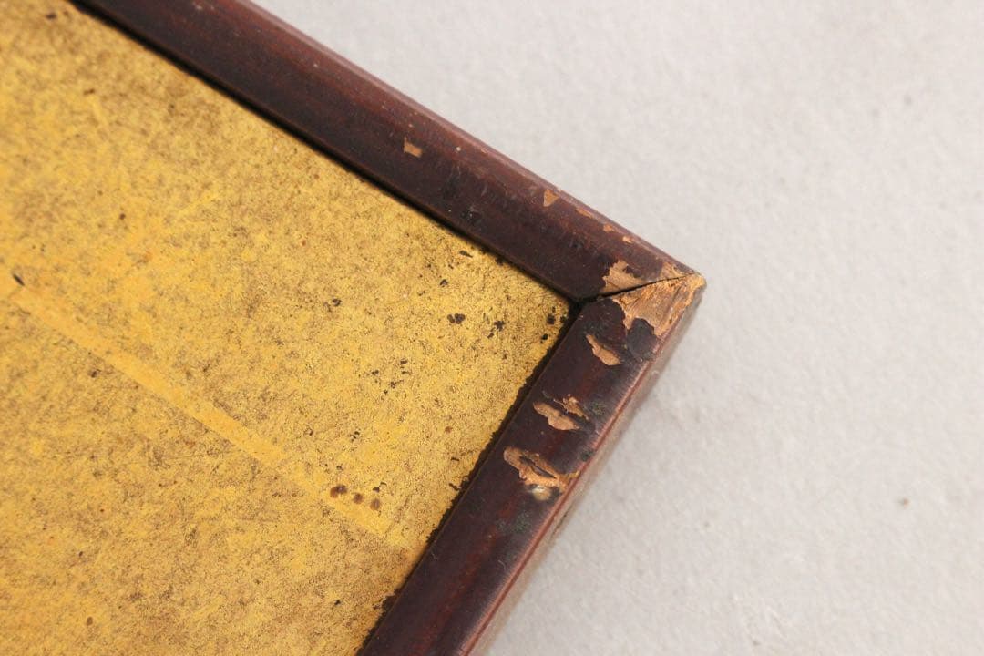 No4649 扁額装　亀井南冥(魯.道載) 三字書　紙本　書道　古美術　送料無料