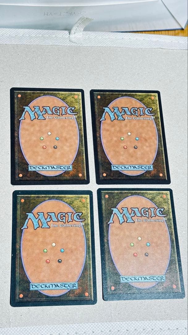 MTG 停滞 第4版黒枠（日）×2 第4版白枠（英）×2