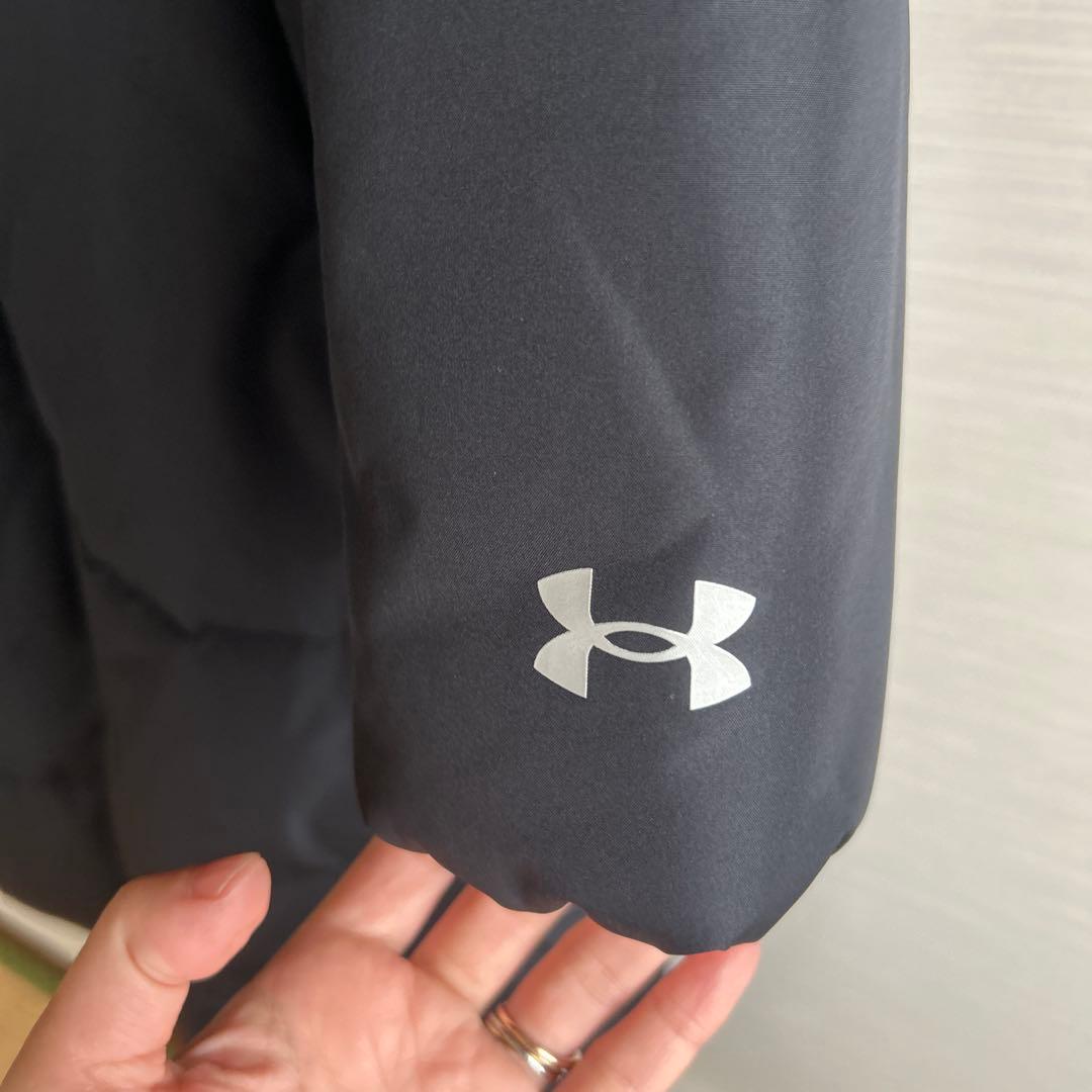 Under Armour ロング丈ベンチコート ブラック