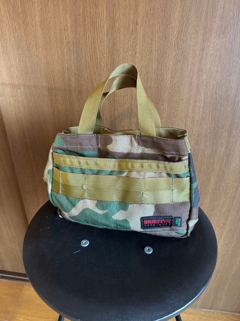 BRIEFING 迷彩トートバッグ