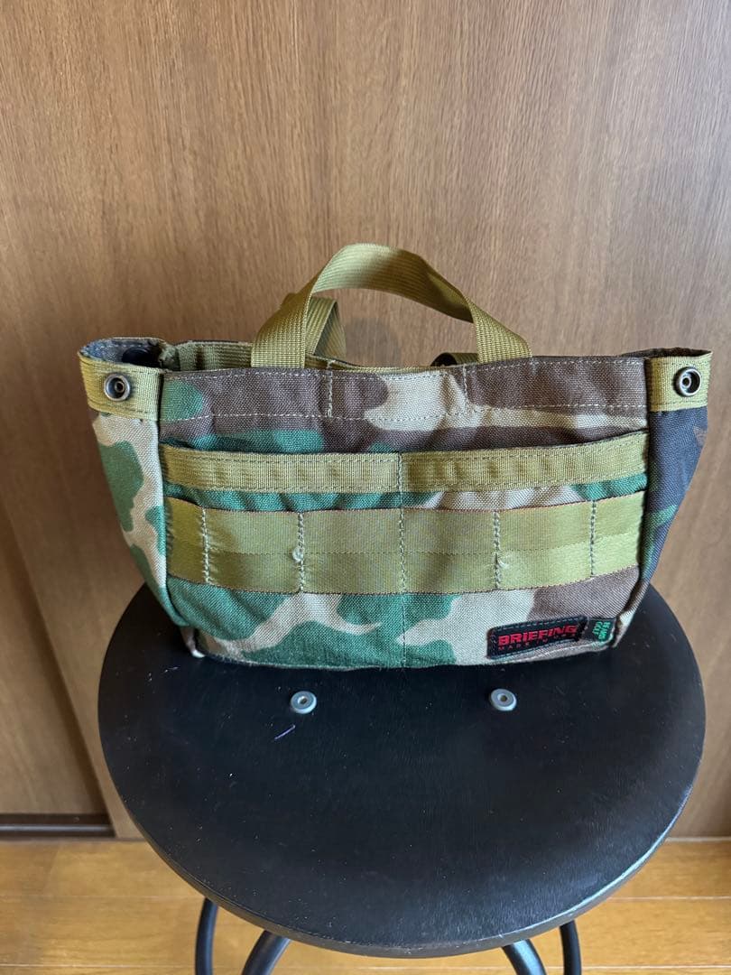 BRIEFING 迷彩トートバッグ
