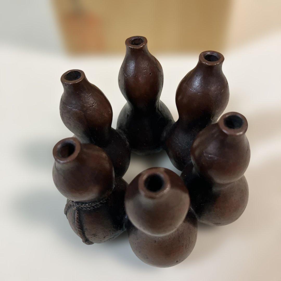 茶道具 蓋置 呂舟造 共箱