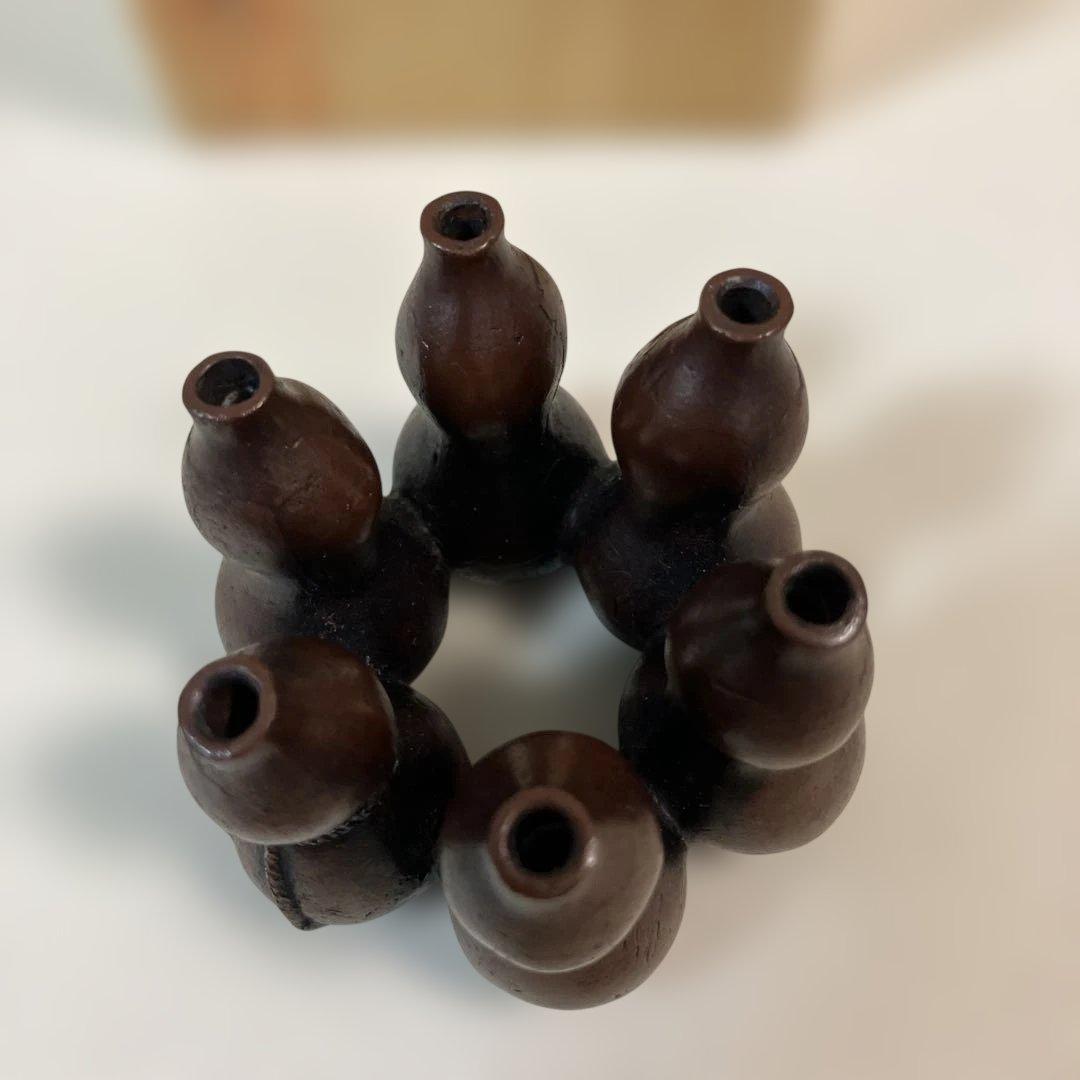 茶道具 蓋置 呂舟造 共箱