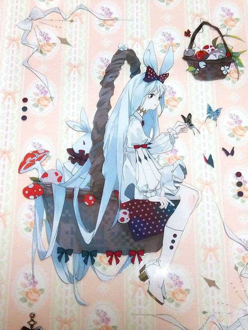 J471＃卯时三刻(PET)阅后即焚切り売り海外人物マステ女の子男の子うさ耳