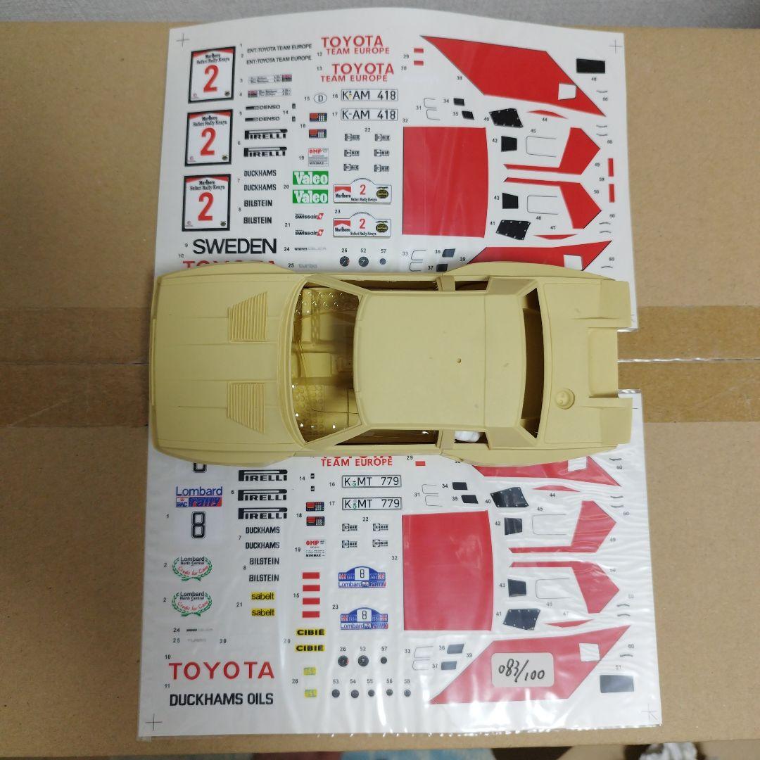 再出品　sakatsu '84 RAC セリカ Gr.B 1/24 限定