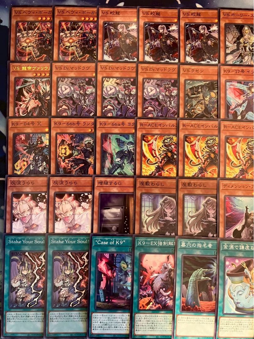 フォロワー様5%オフ　大会構築　K9VSデッキ　②