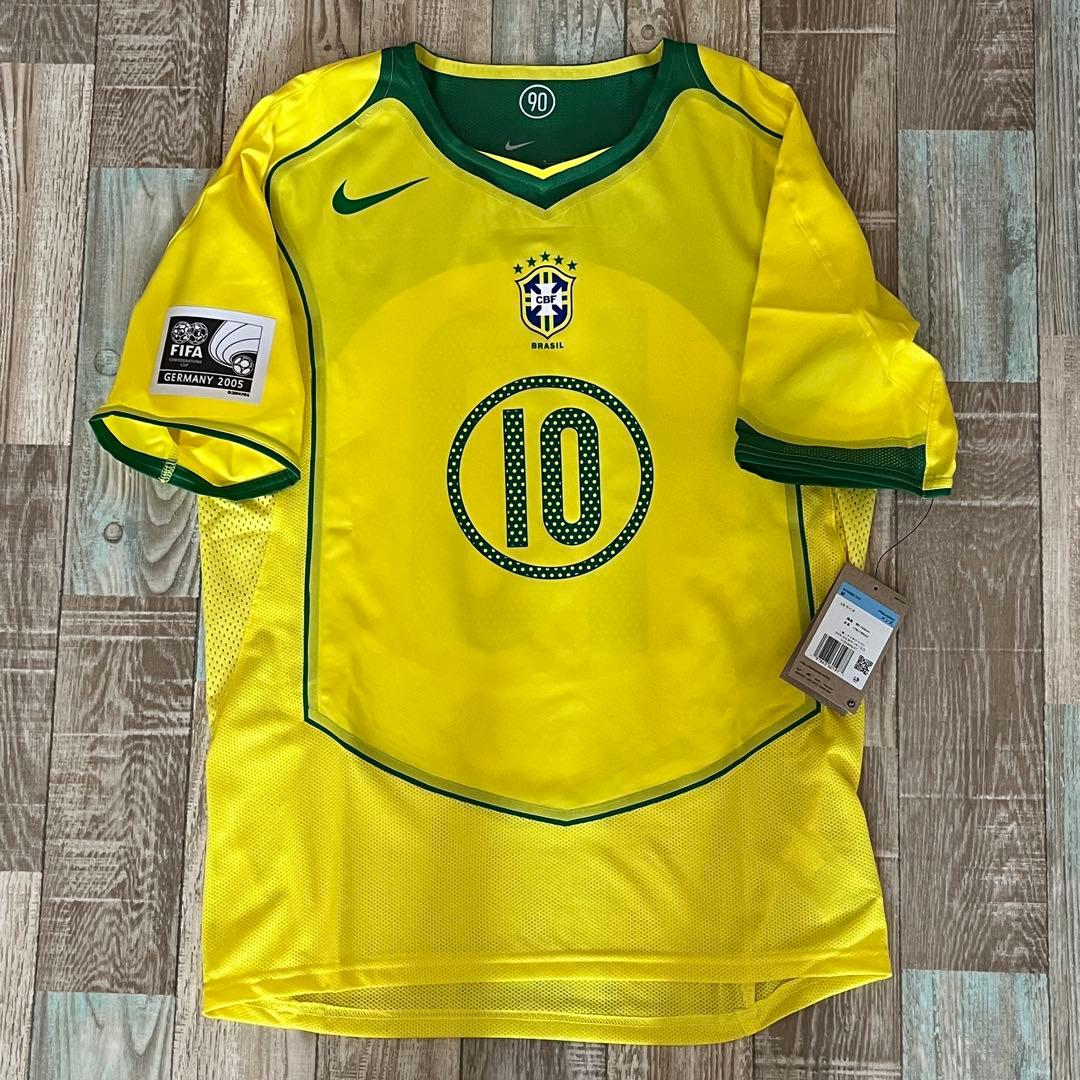 ブラジル代表 2005コンフェデ杯 ロナウジーニョ ユニフォーム