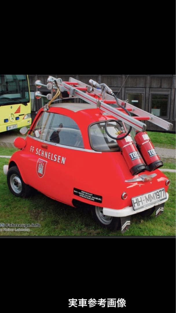 ★絶版レア！￼レベル1/18￼  イセッタ 250 シュネルゼン￼消防車