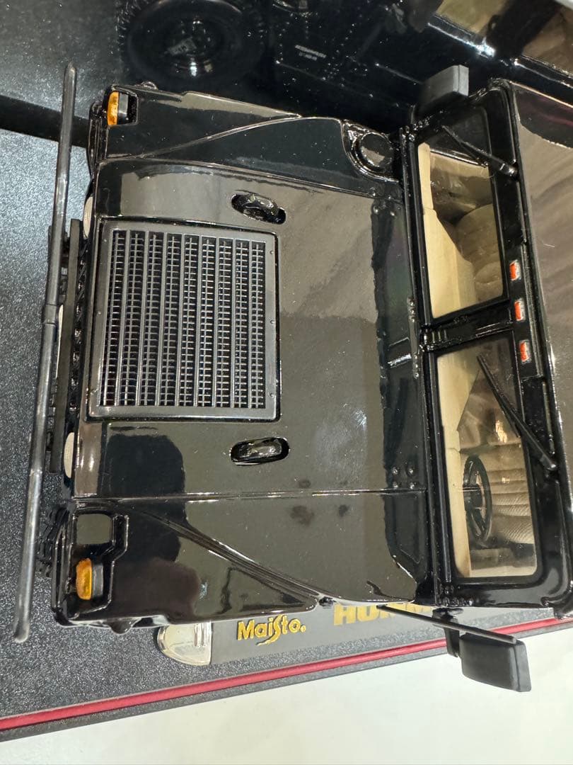 Maisto HUMMER 1:18 ハマー H1 ブラック エディション