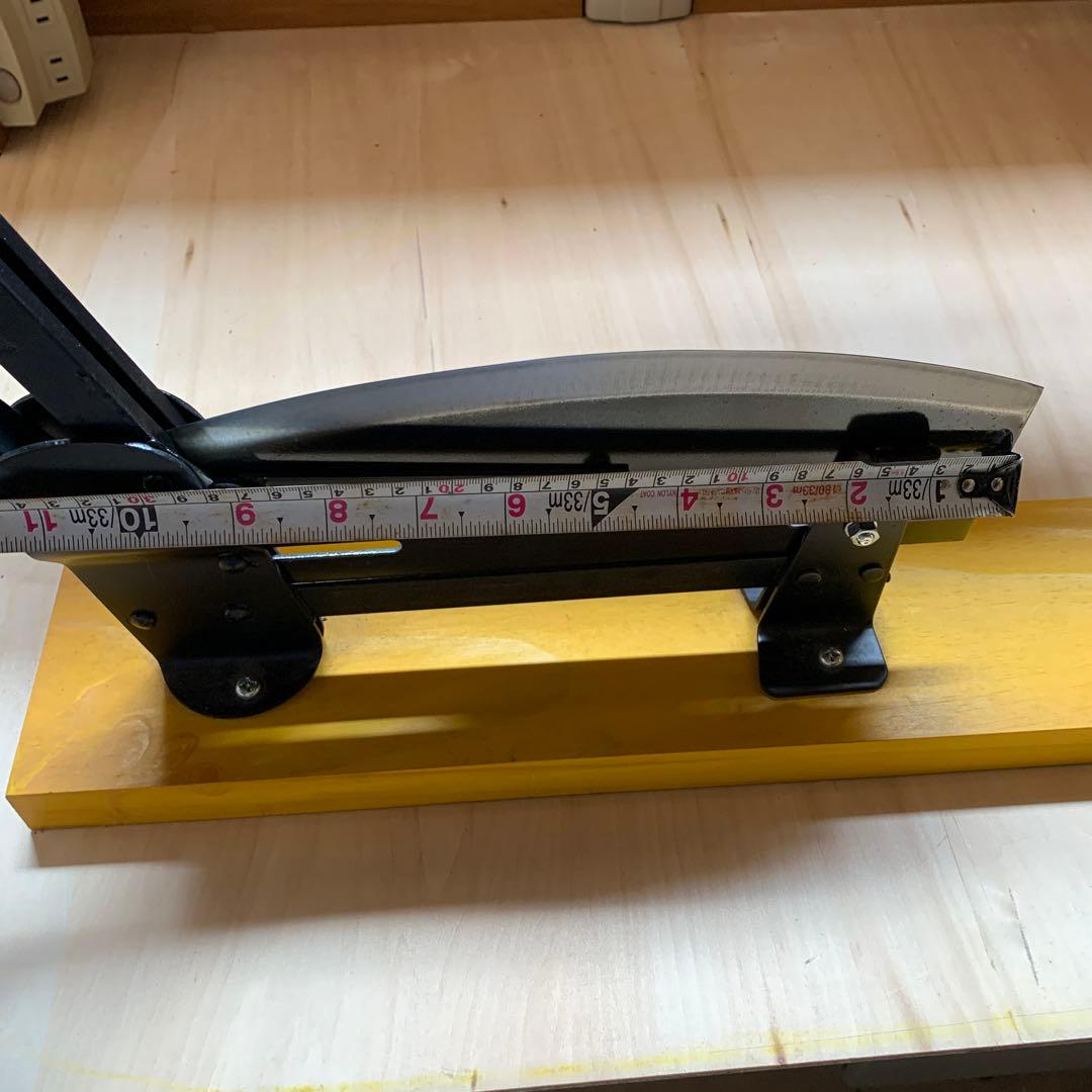 裁断機 木製ハンドル 曲線刃300mm