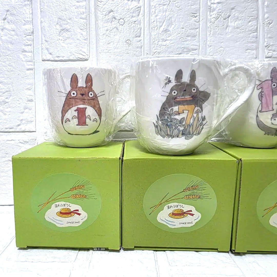 【となりのトトロ】12ヶ月マグ　ノリタケ　4点セット　箱あり　未使用　希少