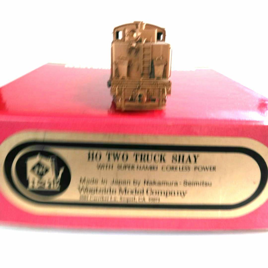 WESTSIDE M0DEL HO TWO TRUCK SHAY 完成品