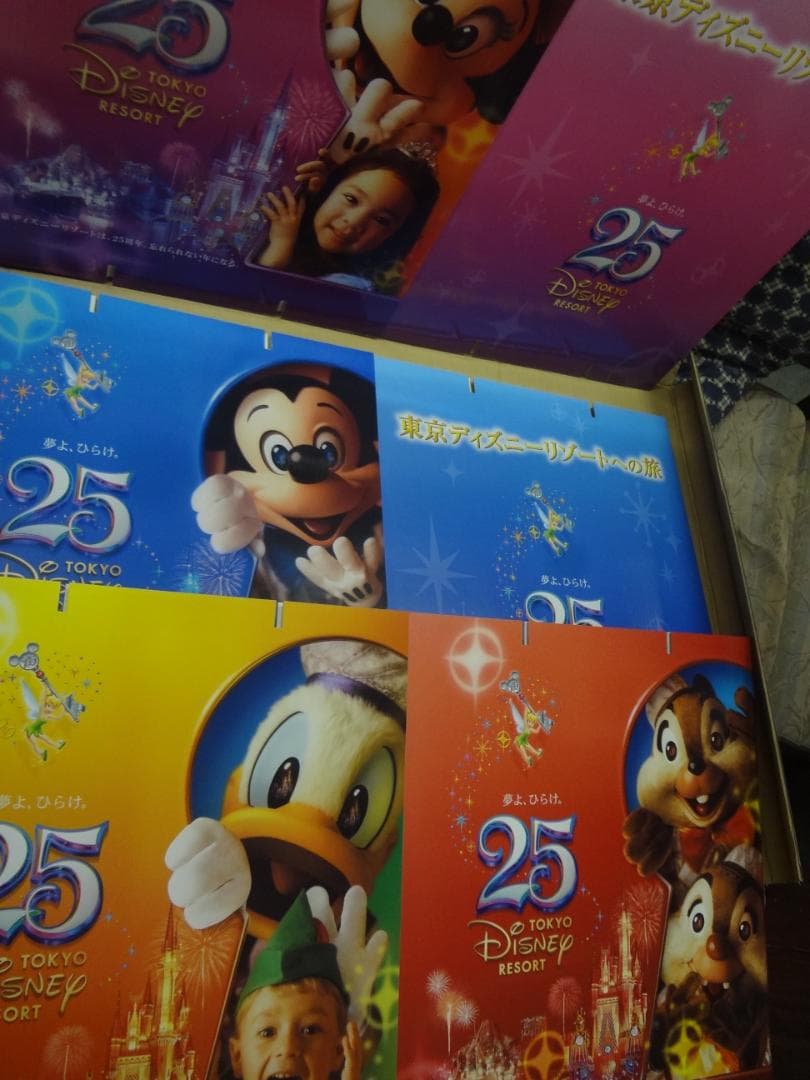 ディズニーランド25th　入手困難非売品等身大POP●ミッキーミニードナルド