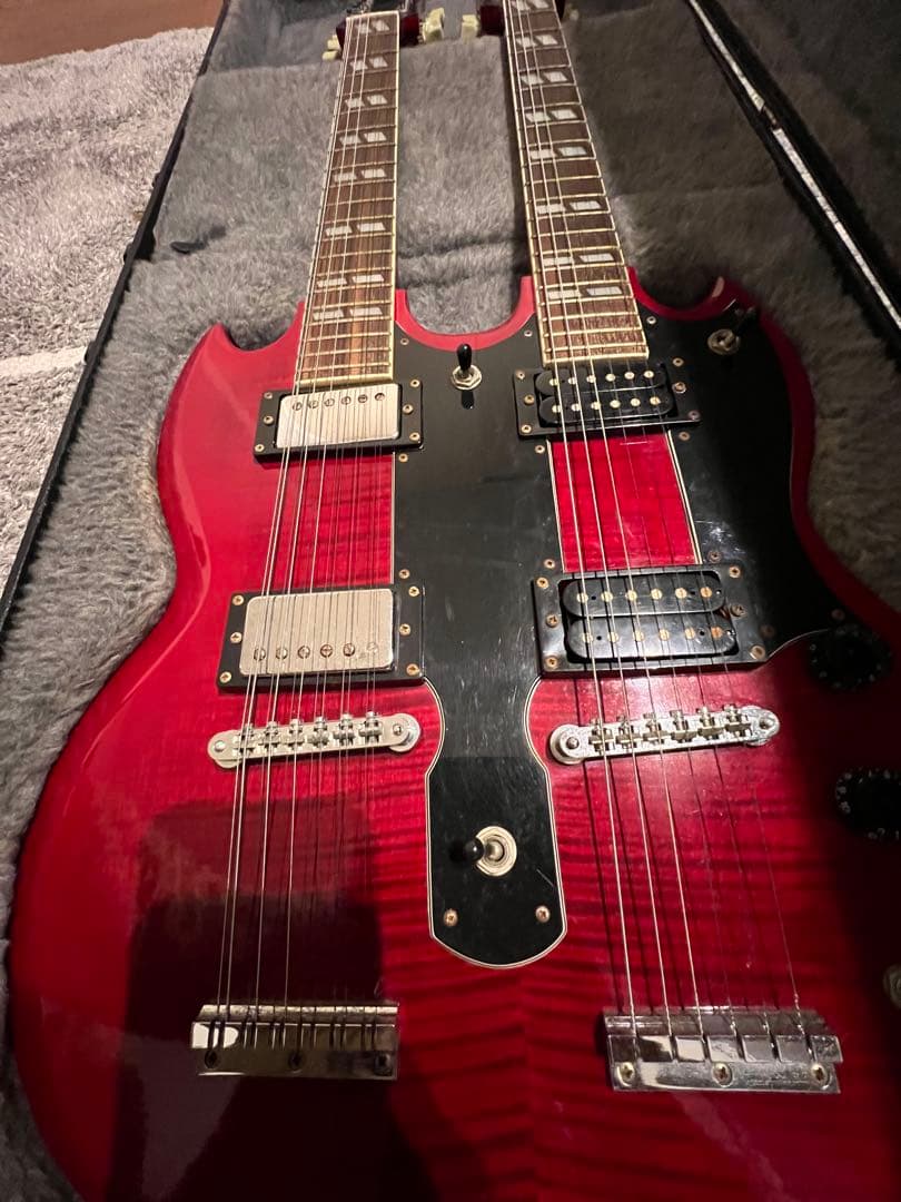ギター Epiphone SG String Double-Neck Burgundy