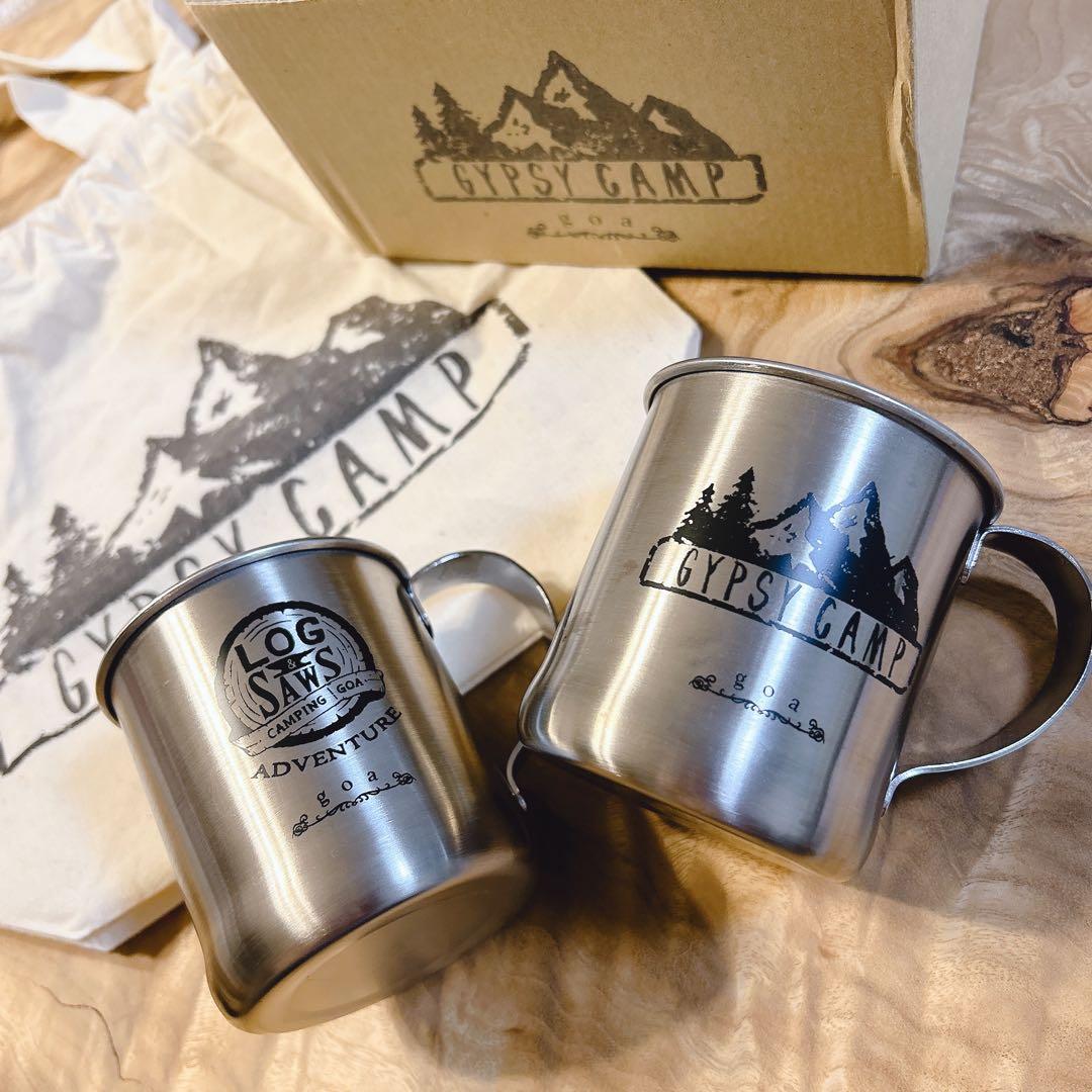 goaゴア ノベルティ ステンレス マグカップ キャンプ y2k archive