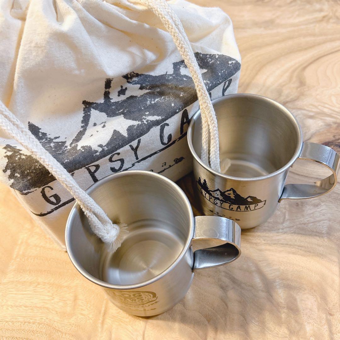 goaゴア ノベルティ ステンレス マグカップ キャンプ y2k archive