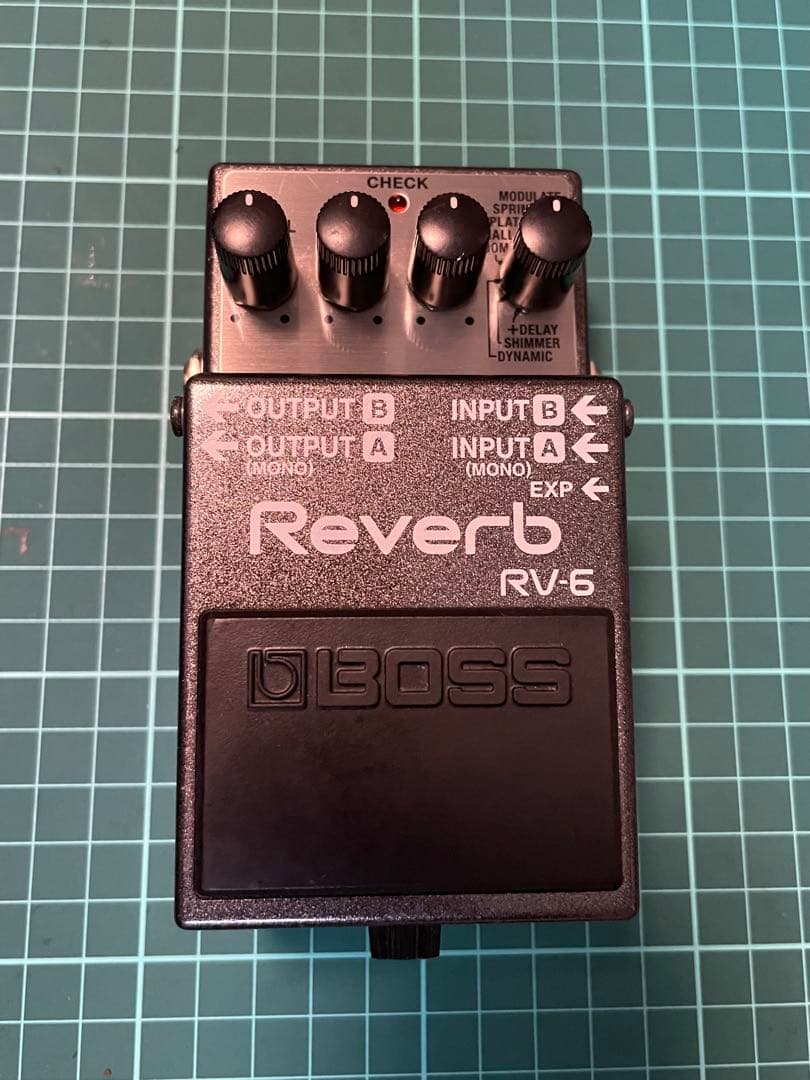 BOSS RV-6 リバーブエフェクター　箱有