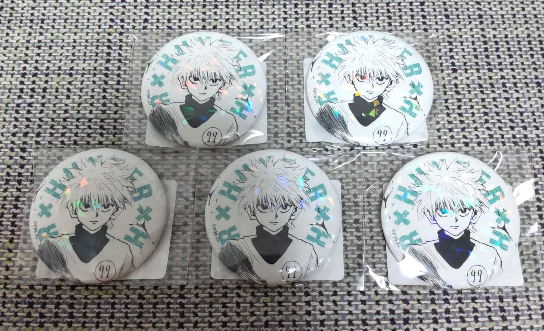 HUNTER×HUNTER　オールスター缶バッジ　キルア　④