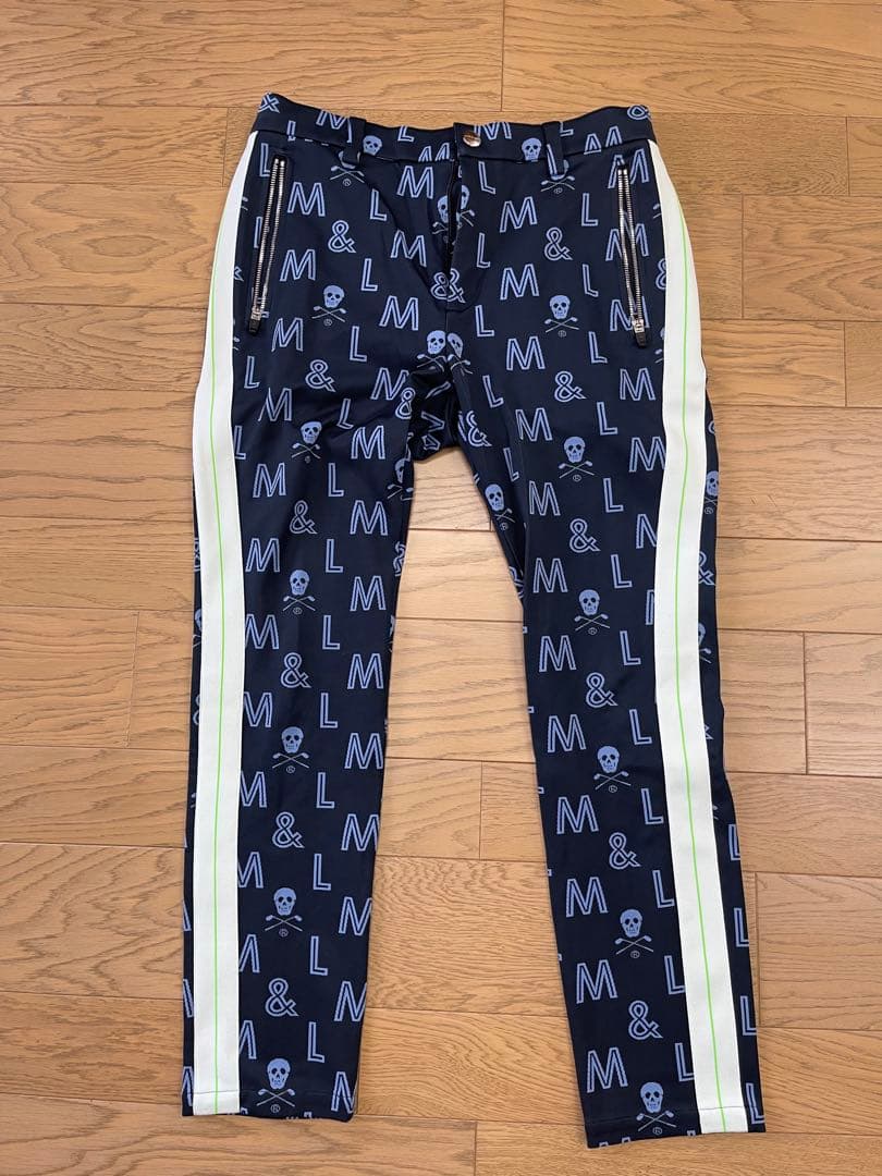 【美品】MARK&LONA スカルデザイン ジャージセットアップ　48