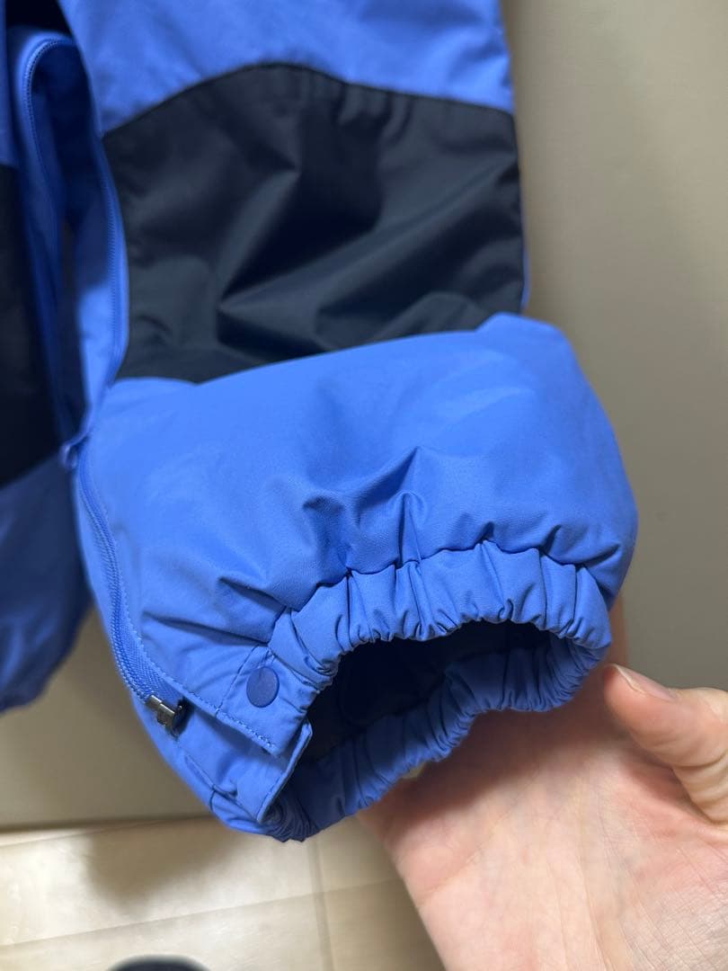 THE NORTH FACE 子ども用スキーウェア 黒/青