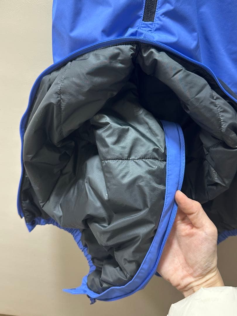 THE NORTH FACE 子ども用スキーウェア 黒/青