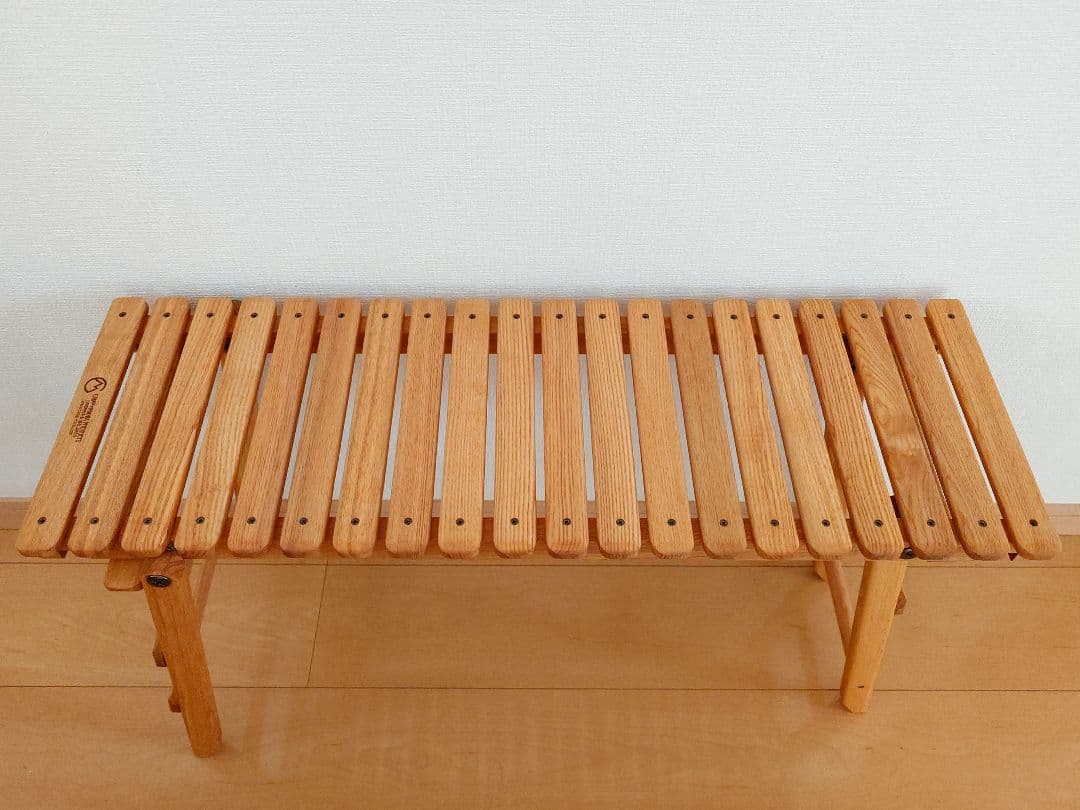 キャンプマニアプロダクツ　テーブル　キャンプ　アウトドア　折りたたみ　木製