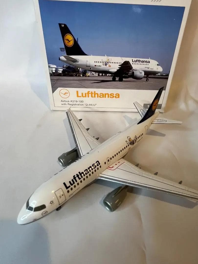 航空機・ヘリコプター herpa Lufthansa Airbus A319-100 1/200