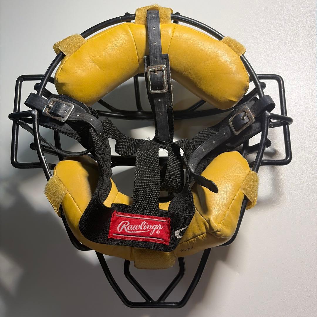 Rawlings キャッチャーマスク 黒/黄色