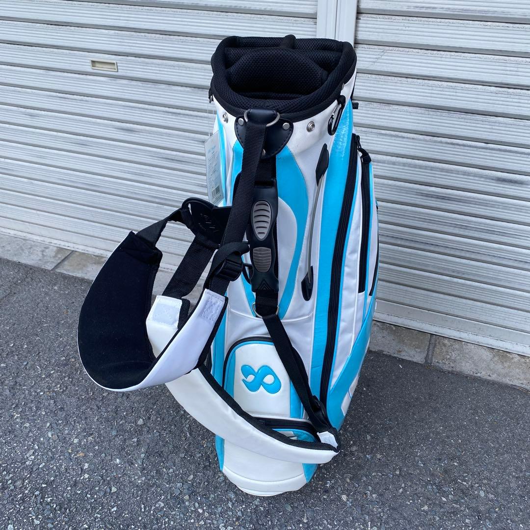 manpukudo　　　　　美品！IOMIC スタンド式キャディーバック￼