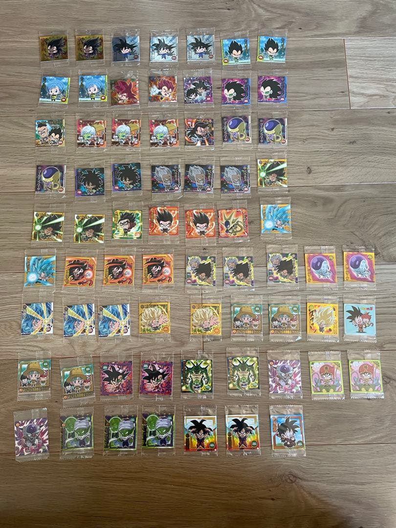 【美品】ドラゴンボールウエハースシール　118枚セット まとめ売り