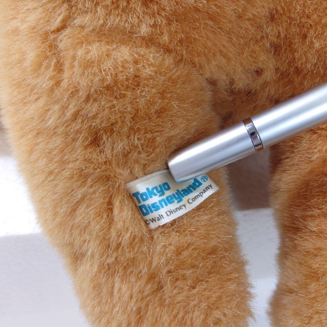 東京ディズニーランド　カントリーベア　白タグ旧デザイン　当時物　日本製ぬいぐるみ