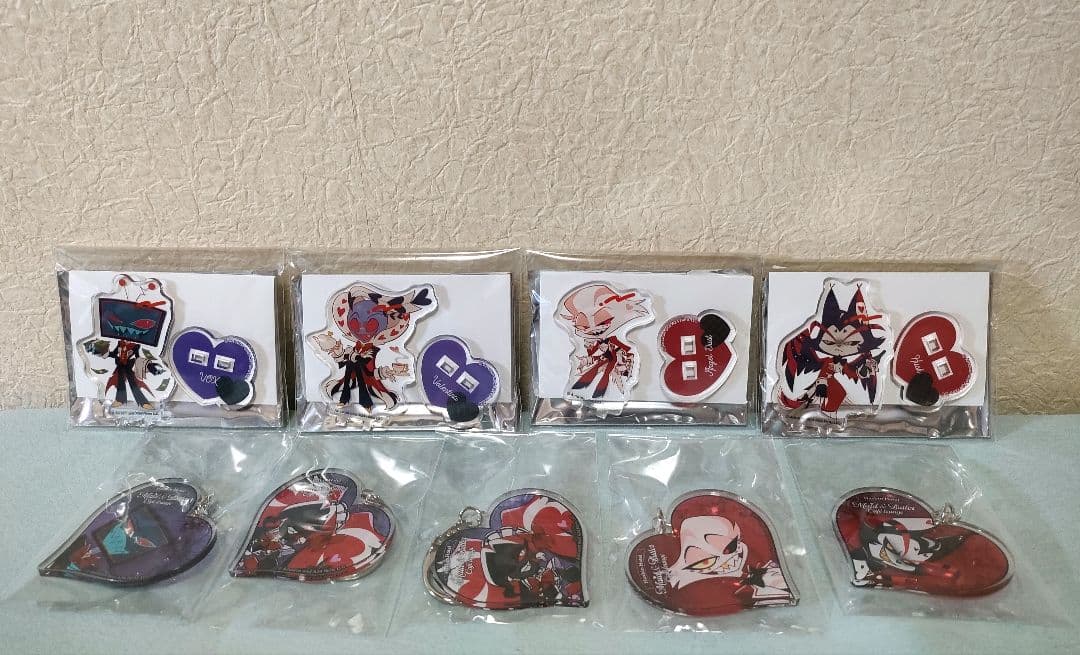 ハズビンホテル アニカフェ アクスタ アクキー ヴォックス ハスク他9点セット