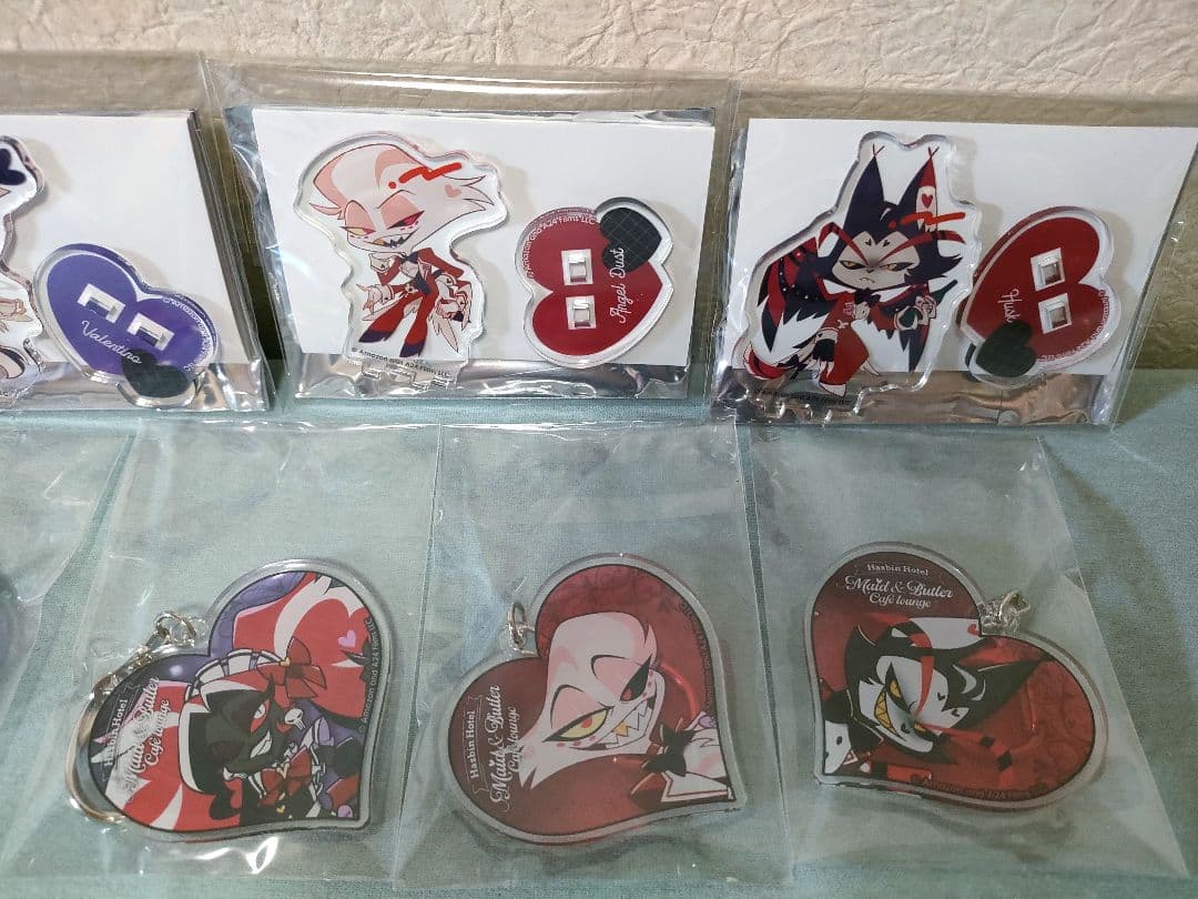 ハズビンホテル アニカフェ アクスタ アクキー ヴォックス ハスク他9点セット