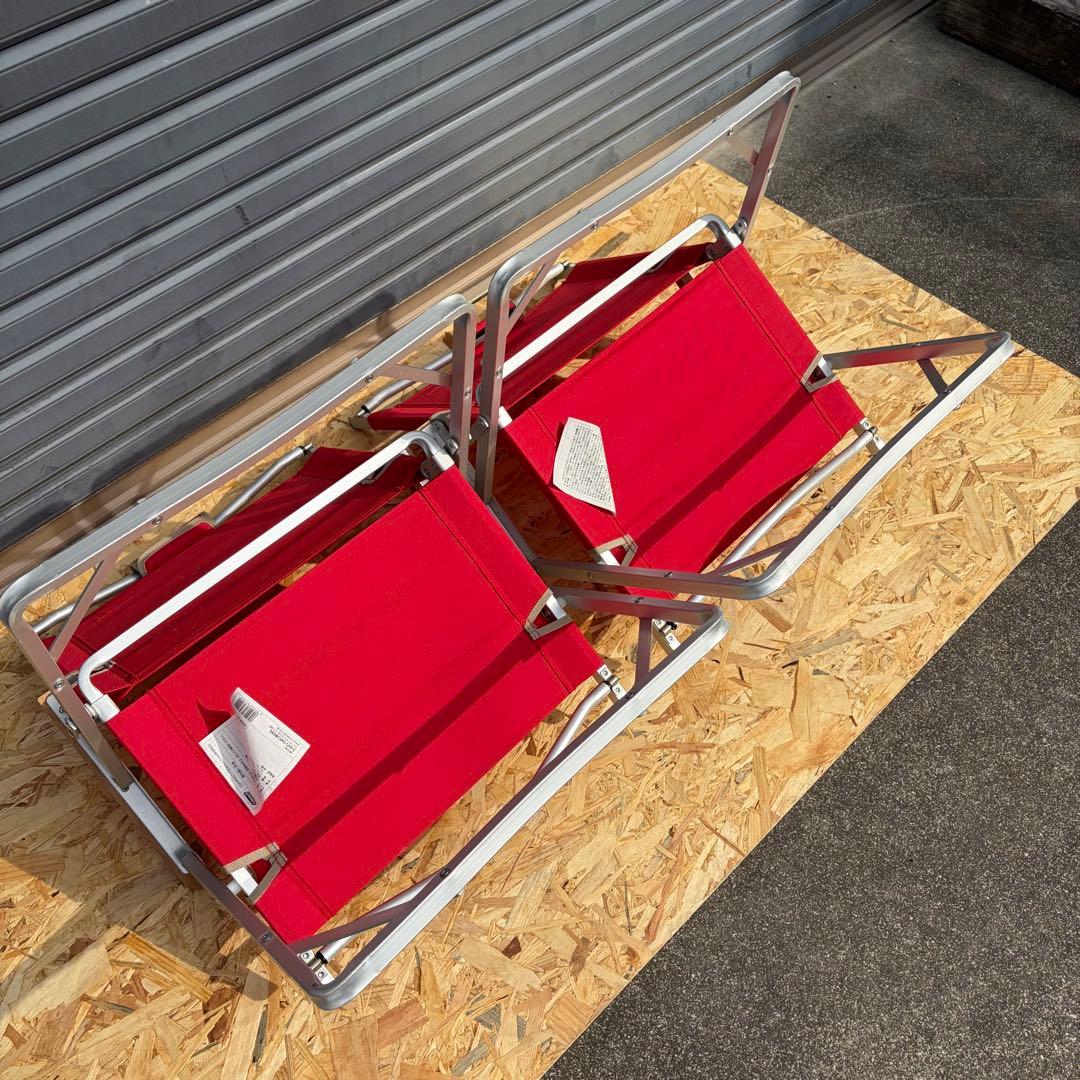 【美品】Coleman コールマン コンパクトフォールディングチェア 2脚セット